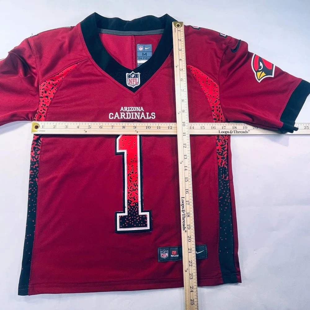 Nike NFL Football Jersey Youth M Red Arizona AZ Cardinals Kyler Murray #1 Top‎